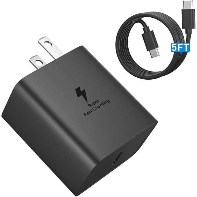 Samsung 2PIN 45W Fast Charger – Quick Charging Solution