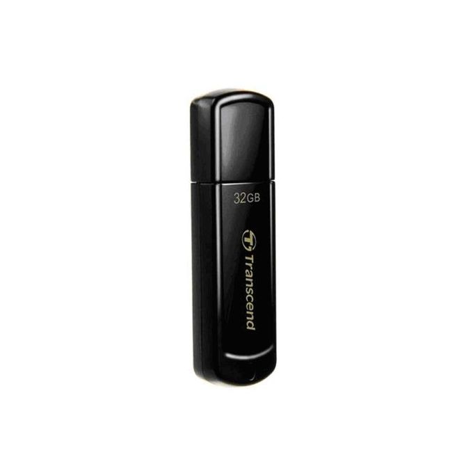 Transcend 32GB USB 3.0 Flash Drive with Complimentary OTG Adapter – Black