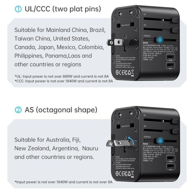 ROCK T62 35.5W Versatile PD Charger in kumasi