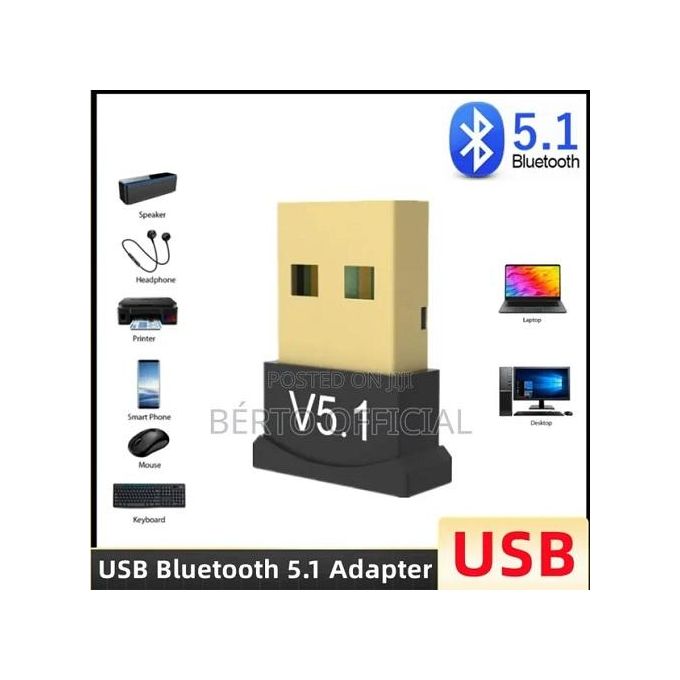 Bluetooth Adapter with USB 5.1 Capability — product view 2