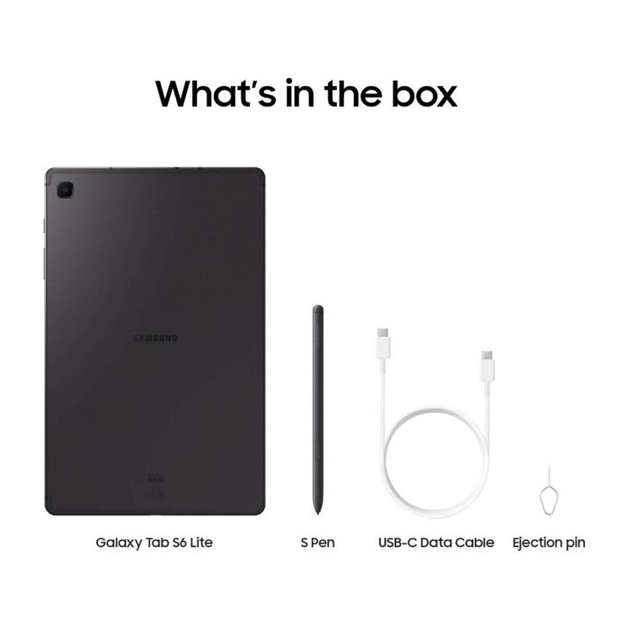 Samsung Galaxy Tab S6 Lite 10.4″ Tablet, 128GB – Oxford Gray — product view 3