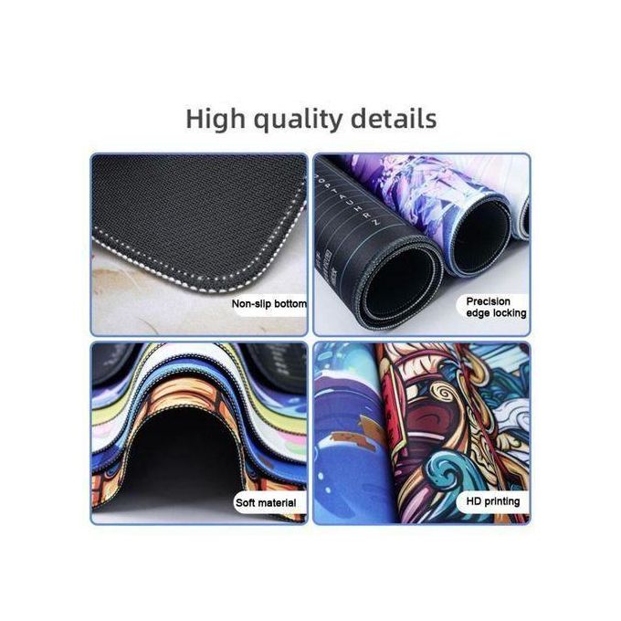 Extra-Large Abstract Mouse Pad, Dimensions: 300 x 700 x 2 mm