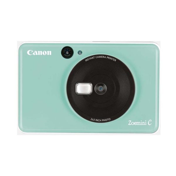 Mint Green Canon Zoemini C Instant Camera Printer