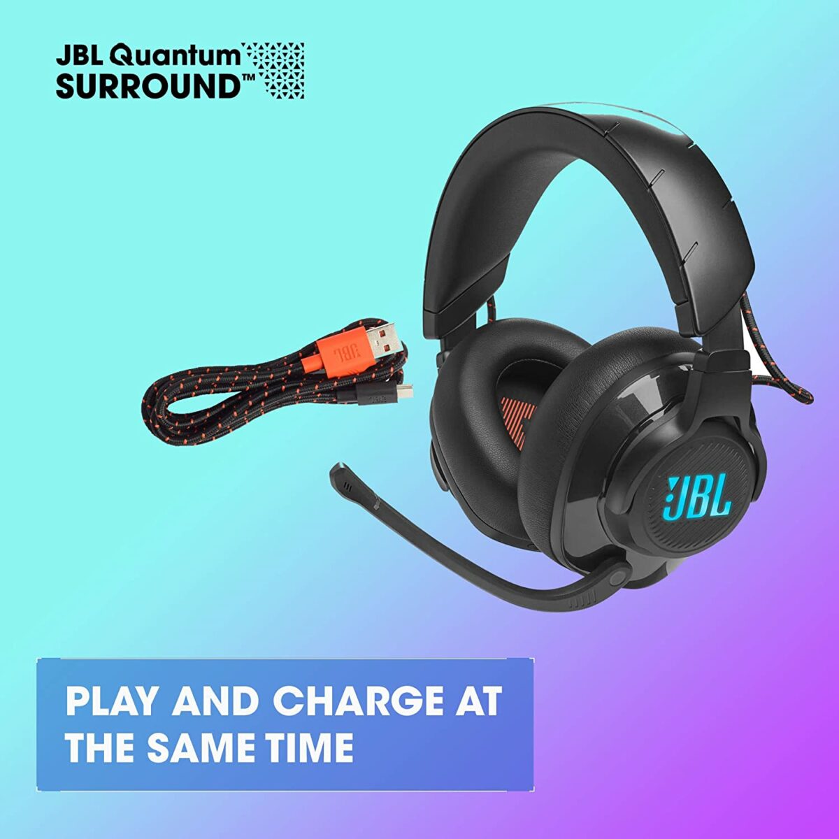 JBL Quantum 610 Over-Ear Gaming Headphones