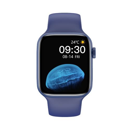 Buy HW22 PRO Smart Watch Men Women 1.75”Bluetooth Call Heart Rate Monitor Wireless Charger-Blue in Kumasi