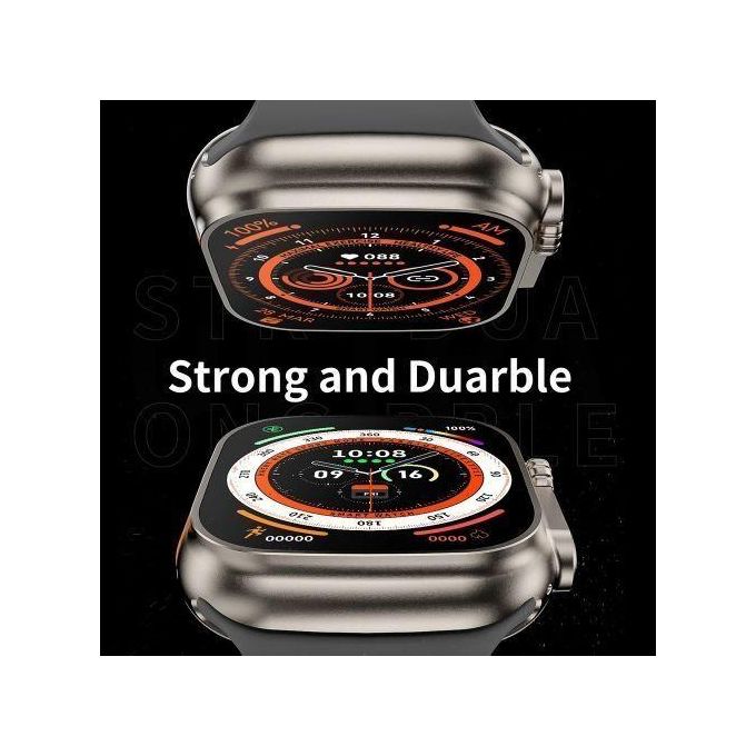 TiLECC T800 Ultra Smartwatch Series 8 with 8-Door Access – Black — product view 4
