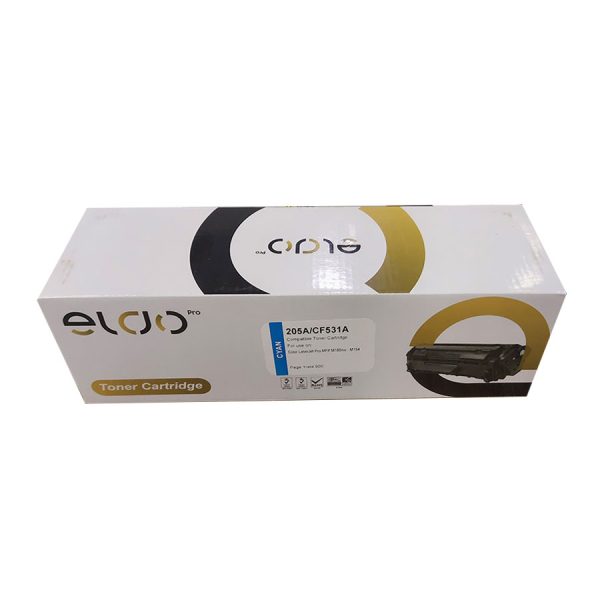 Eldo Compatible 205A Toner in Cyan, Magenta, and Yellow