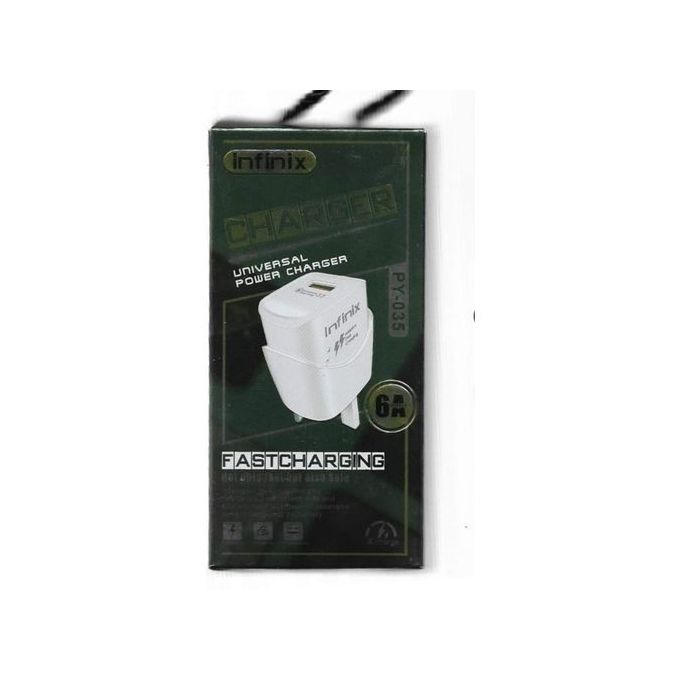 Infinix 6A Rapid USB Charger – White