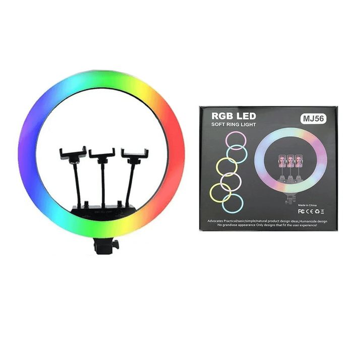 22-Inch MJ56 RGB Soft Ring Light — product view 4