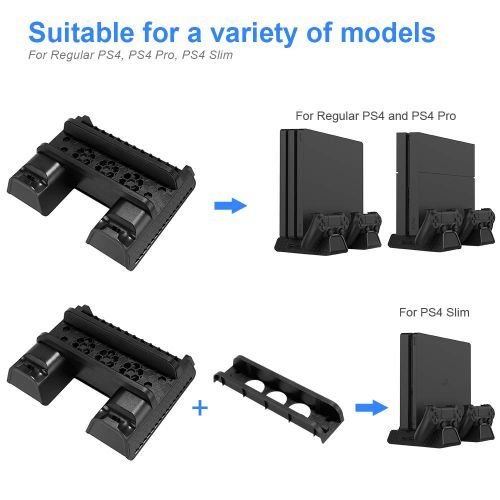 Buy PS4 Controller charging Dock Station Stand with Console Cooling Fan Game Storage in Kumasi
