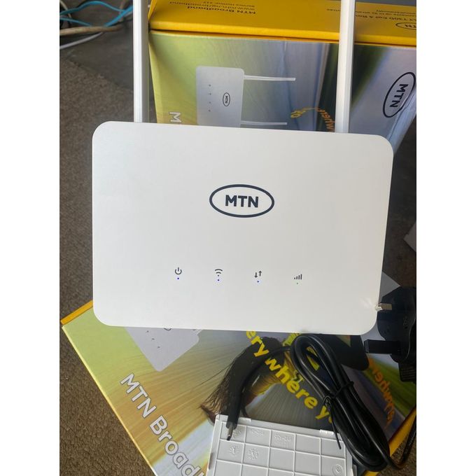 ZLT MTN 4G Universal Router with 1 LAN Port and Type-C Power Bank – White