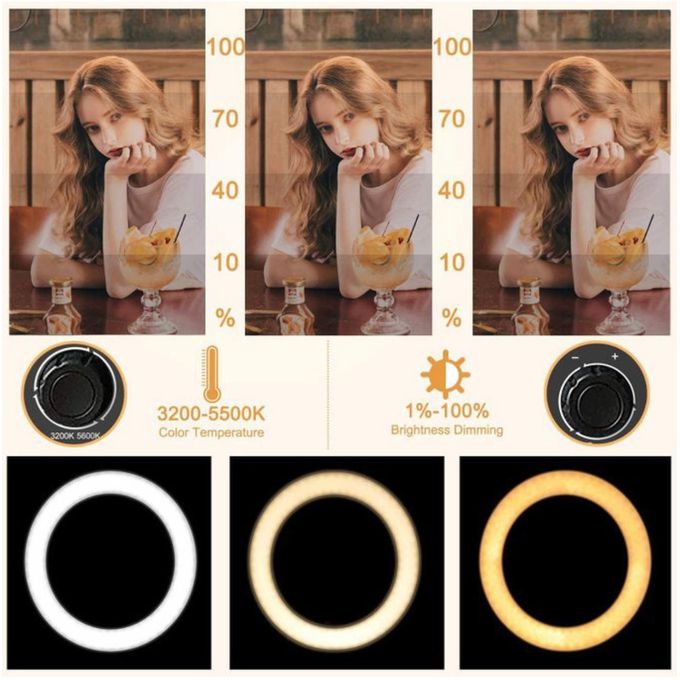 22-Inch LED Ring Light Circle for Enhanced Illumination