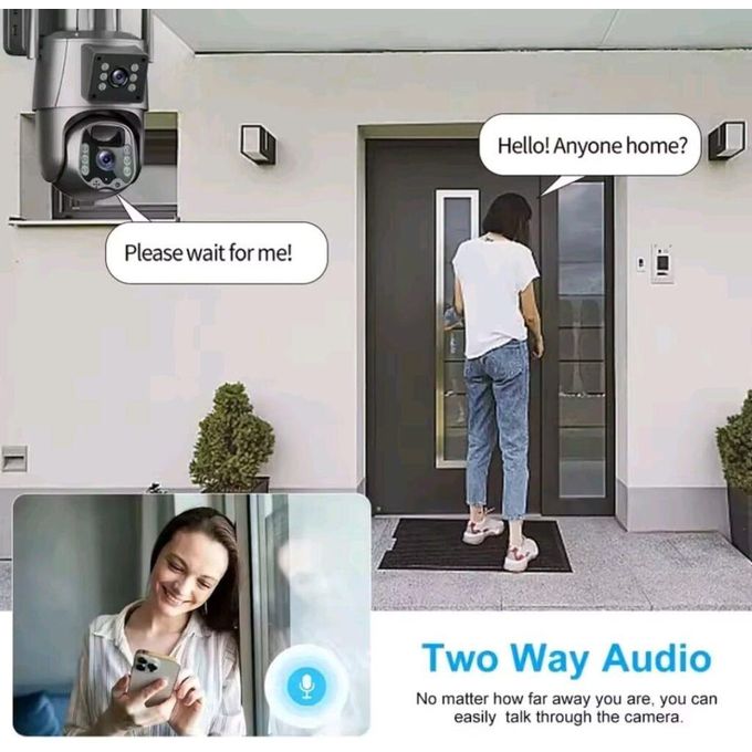 Solar Security Camera with 4G SIM Connectivity