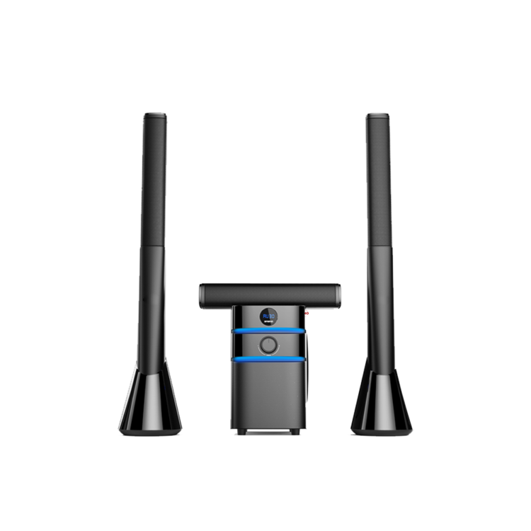 Asano 3.1 Channel Bluetooth Home Theater Speaker System with Extra Bass Subwoofer | Surround Sound, LED Display, FM Radio, USB, MP3, SD Card, Remote Control [TK-2027]