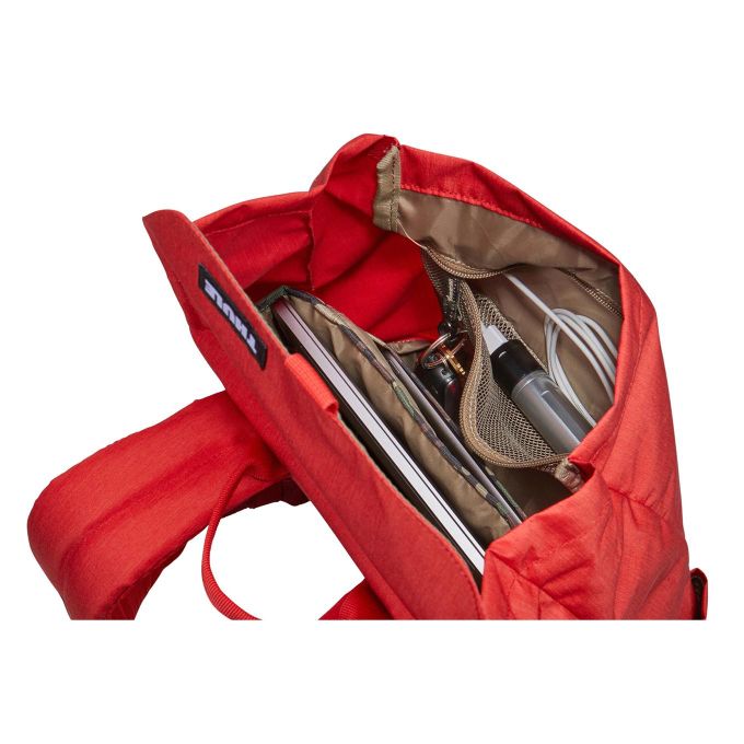 Thule Lithos 16L Backpack, Model TLBP113 – Lava/Red Feather