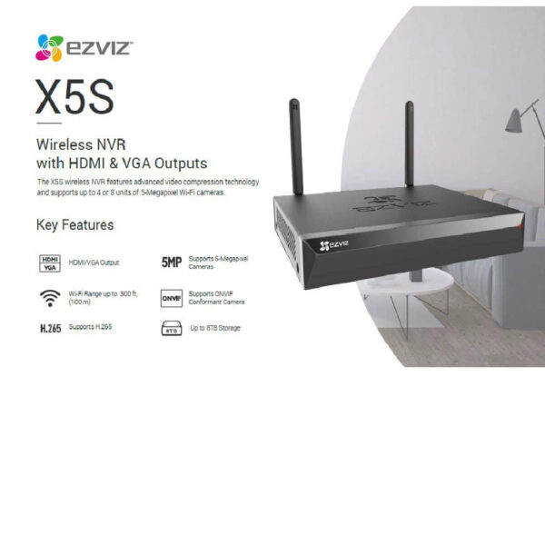 EZVIZ 8-Channel Wireless NVR