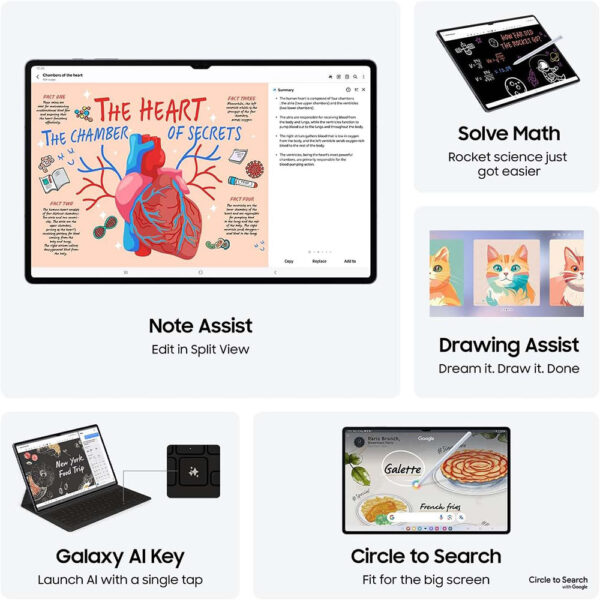Samsung Galaxy Tab S10 Ultra with 256GB Storage and 12GB RAM