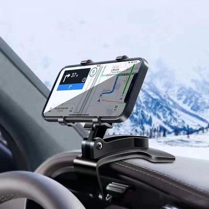 Black Car Phone Mount