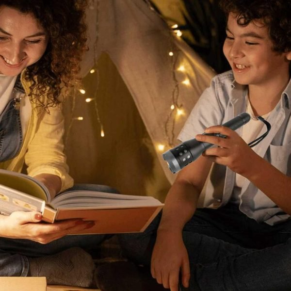 Porodo Lifestyle Slim Outdoor Flashlight 2000mAh 5W LED 600L