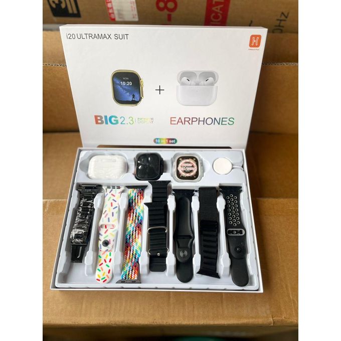 Advanced Digital Smartwatch Featuring 7-in-1 Interchangeable Bands – Fitness and Lifestyle Monitor
