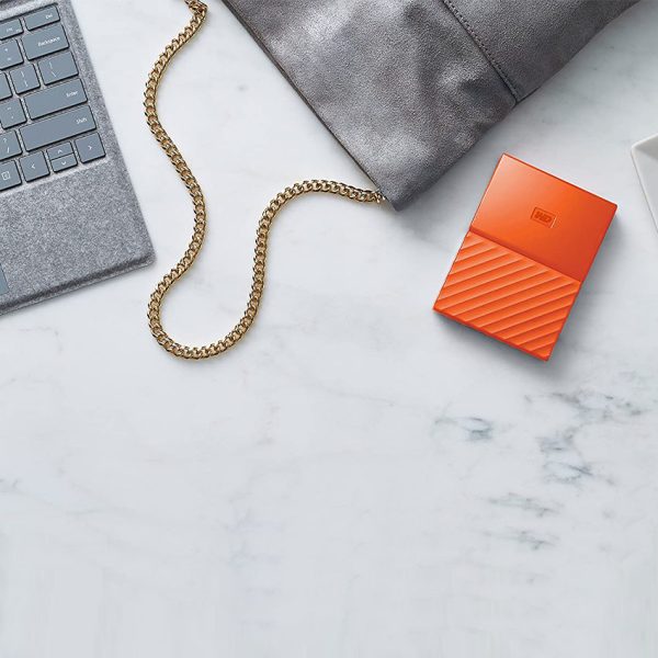 WD My Passport 2TB Portable External Hard Drive – Blue