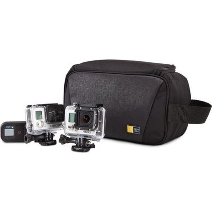 Case Logic Memento Action Camera Organizer for up to 3 GoPro, Model MGC102 – Black