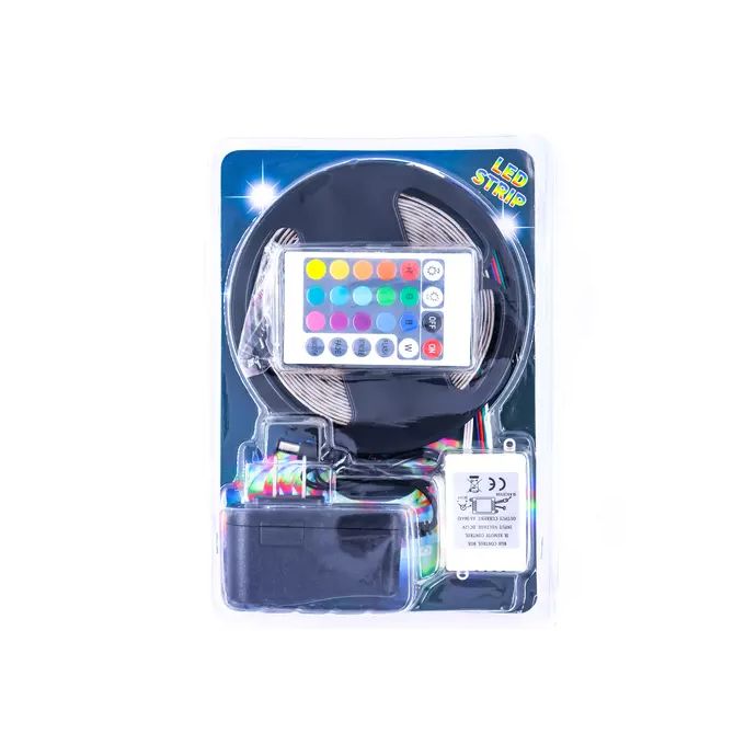 5 m RGB LED Strip Light with Remote Control