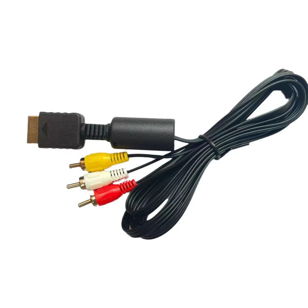 Buy PS2 PS3 AV Cable, AV to RCA Cord for Playstation 23 / PS2/PSX/PS3 Slim (6FT) in Kumasi a