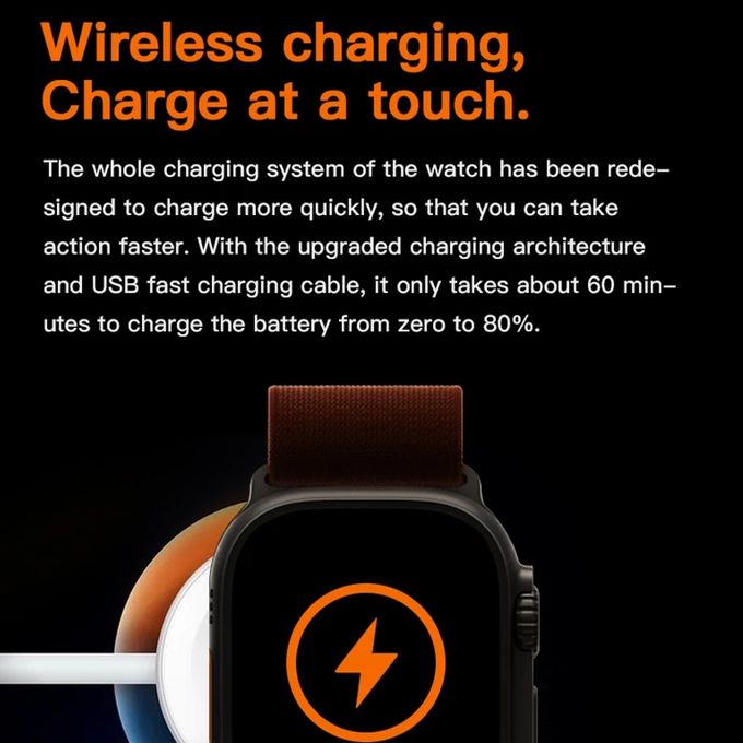 Timack Ultra 8 Smartwatch with Door Access Unlock Feature