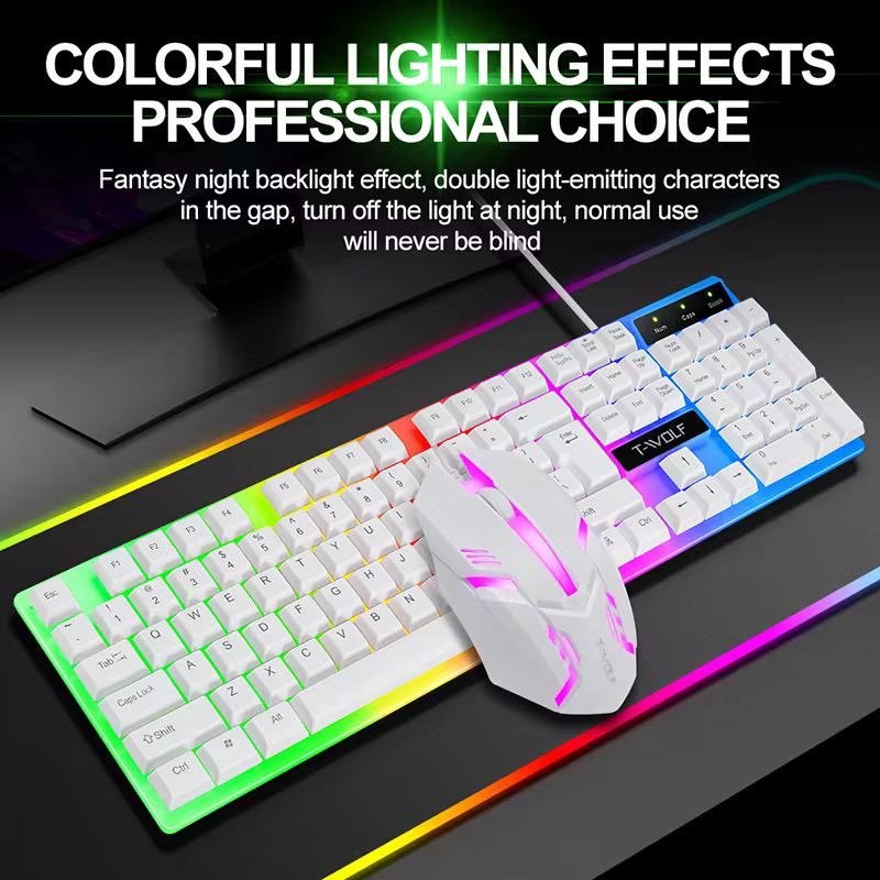 Buy GAMING KEYBOARD and MOUSE with keyboard back light in Kumasi
