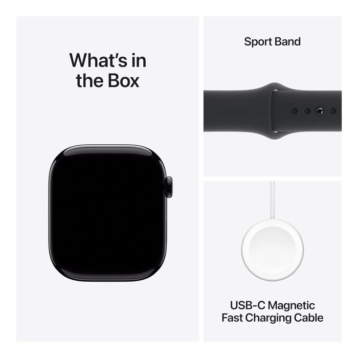 Apple Watch Series 10 46mm Jet Black AI Black – Cellular and GPS