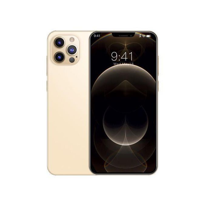 Apple iPhone 12 Pro Max – 6.7″ Super Retina XDR OLED Display – 128GB Storage – 6GB RAM – Triple 12MP Camera – Gold with Complimentary Accessories