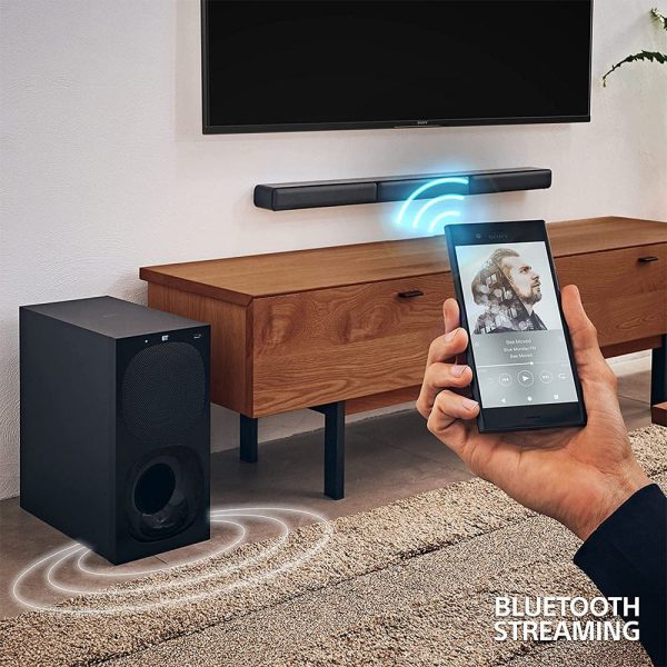 Sony HT-S40R 5.1 Channel Home Cinema Sound Bar with Wireless Rear Speakers — product view 3