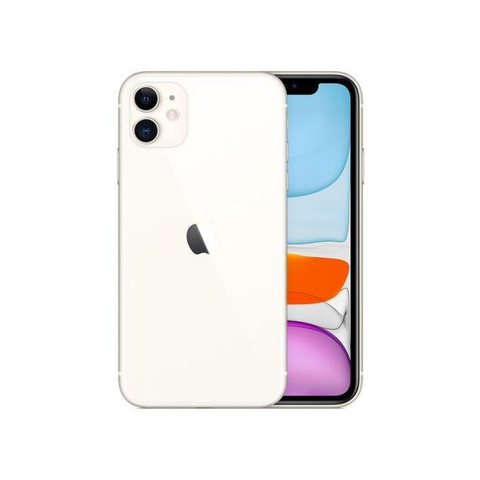 Apple iPhone 11 – 6.1-inch Display – 128GB Storage – 4GB RAM – 12MP Rear and Front Cameras – 3110 mAh Battery – White