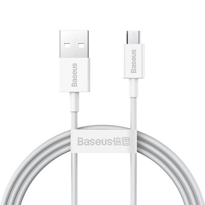 Baseus Superior Series 66W Fast Charging USB to Type-C Data Cable, 1m, White