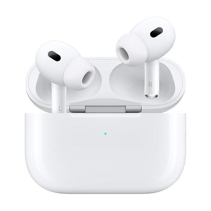 White True Wireless Earbuds with Noise Cancellation and Charging Case