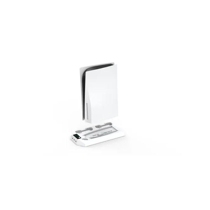 Multifunctional Cooling Stand and Charging Base for PS5 Gaming Console