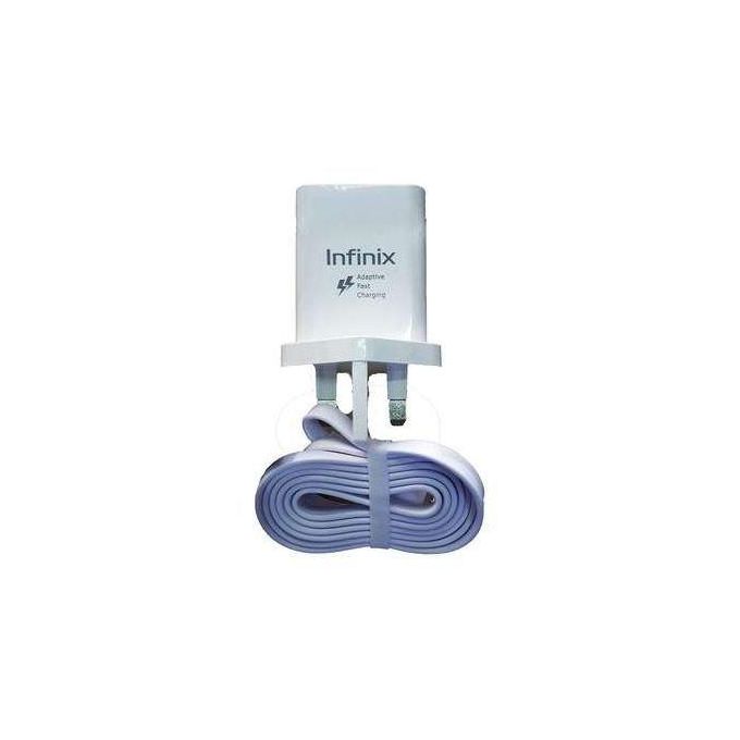 Infinix White Adaptive Type A Charger