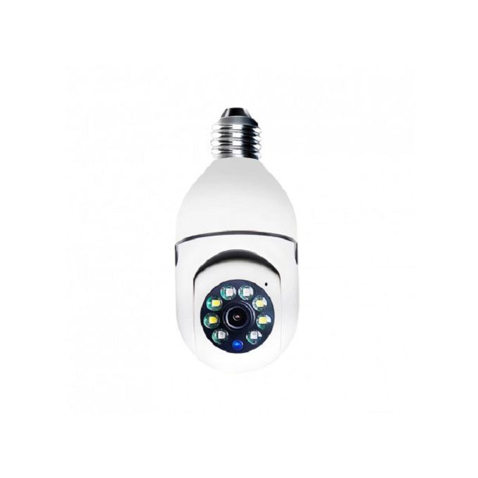 White 1080P E27 WiFi IP PTZ Security Camera — product view 2
