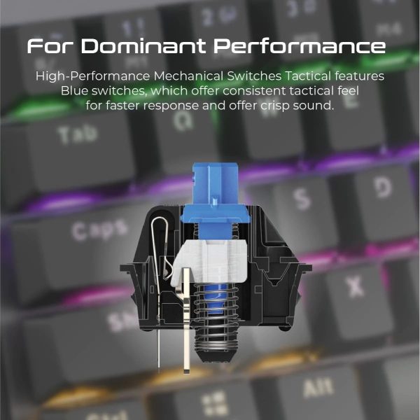 Vertux High-Performance Gaming Keyboard