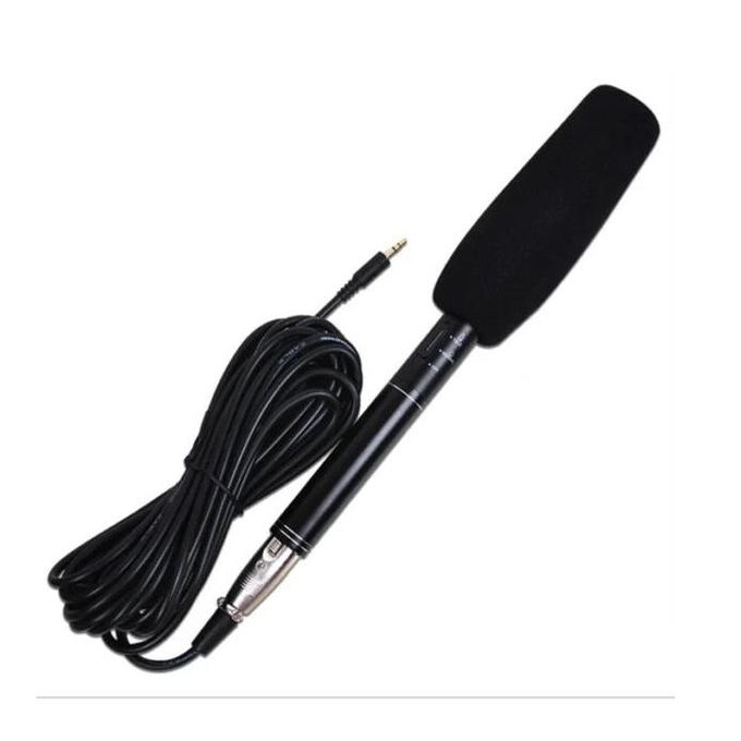 Black Professional Interview Microphone