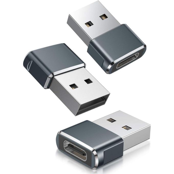 USB to USB-C Adapter: USB-C Female to USB-A Male Type C OTG Converter for All Phones and Devices — product view 5