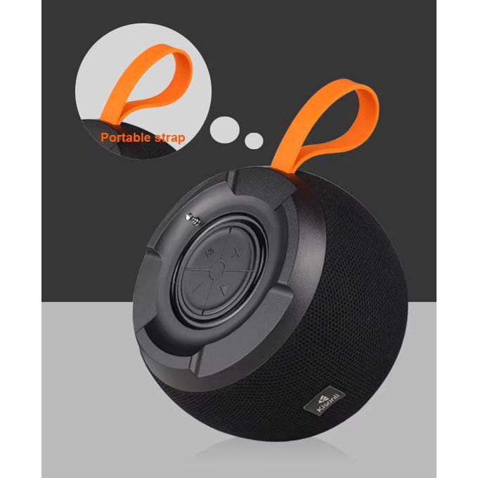 Kisoni C15 Bluetooth Portable Speaker – Black