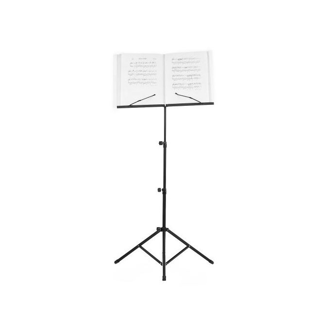 Black Adjustable Height Music Tripod Stand