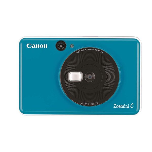 Canon Zoemini C Instant Camera Printer in Seaside Blue