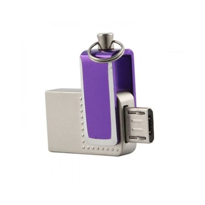 Samsung 32GB Mini Dual USB 3.0 Flash Drive – Purple/Silver in kumasi — product view 2