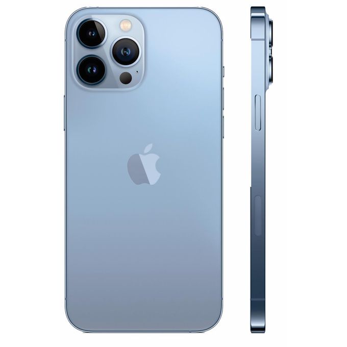 Apple iPhone 13 Pro – 128GB Storage, 6GB RAM, Sierra Blue – 6.7″ Display – Dual 12MP Rear and Front Cameras – Includes FREE Accessories