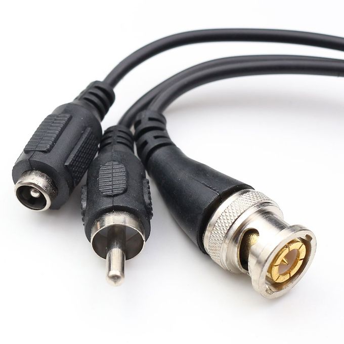 1 Pair of Passive Video Audio Baluns with Power