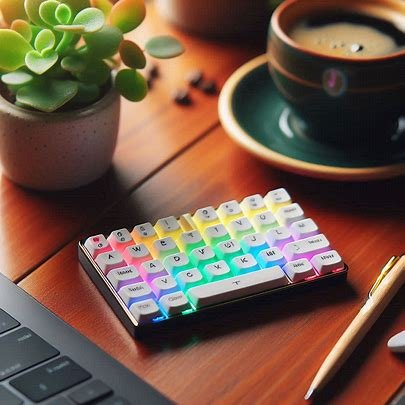 Mini Keyboard with Backlit