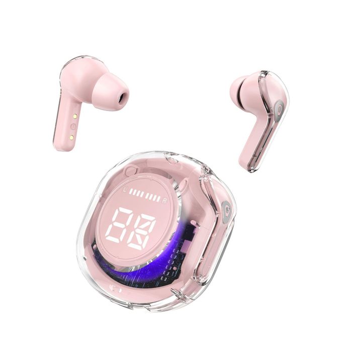 Ultrapods Pro 5.3 Wireless Earbuds with Noise Cancelling – PINK